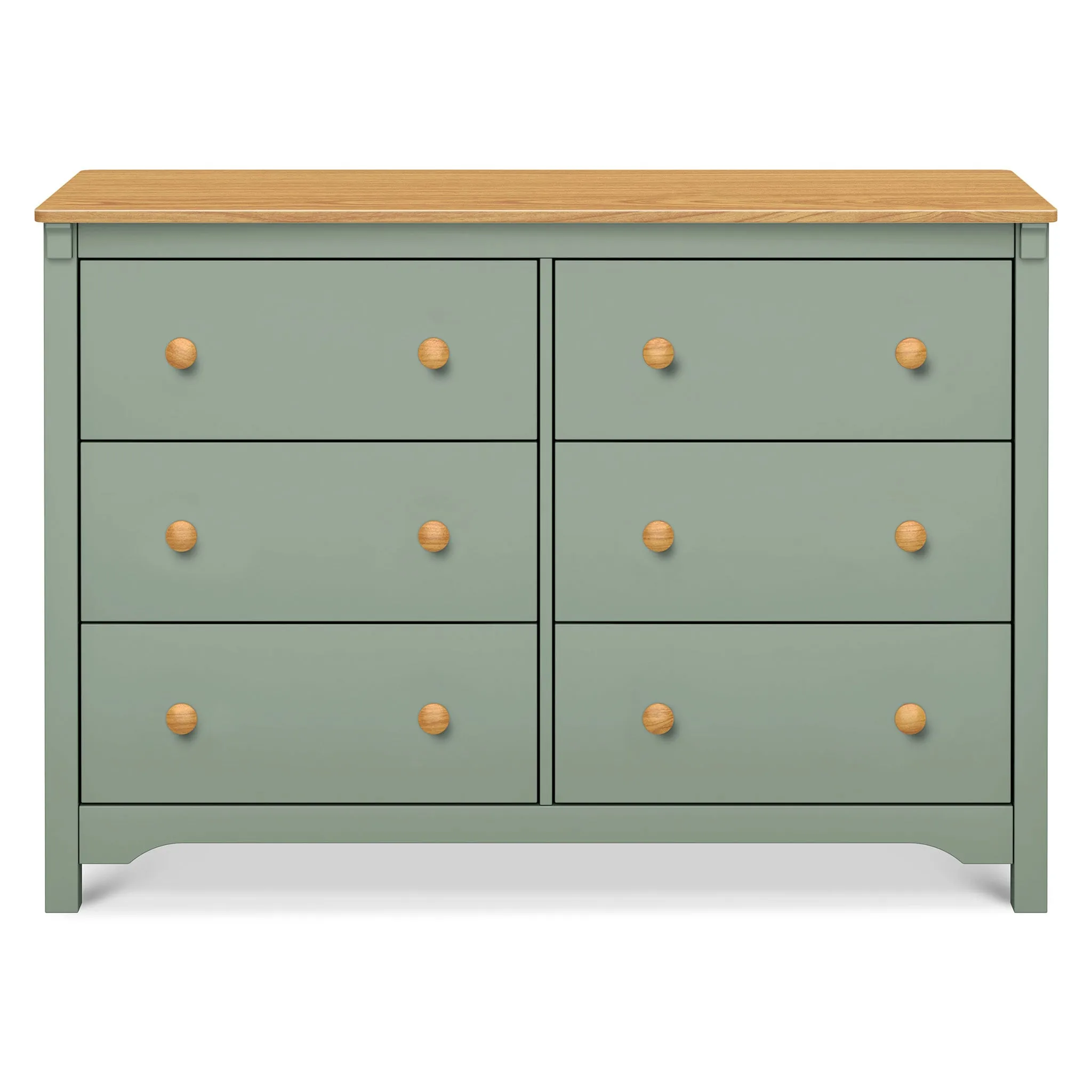 DaVinci Bureau 6 tiroirs Shea - Sauge  miel