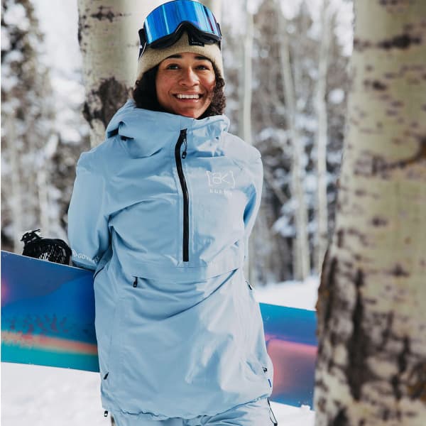 Veste snowboard BURTON W AK GORE KM 2L JK DUSTY BLUE