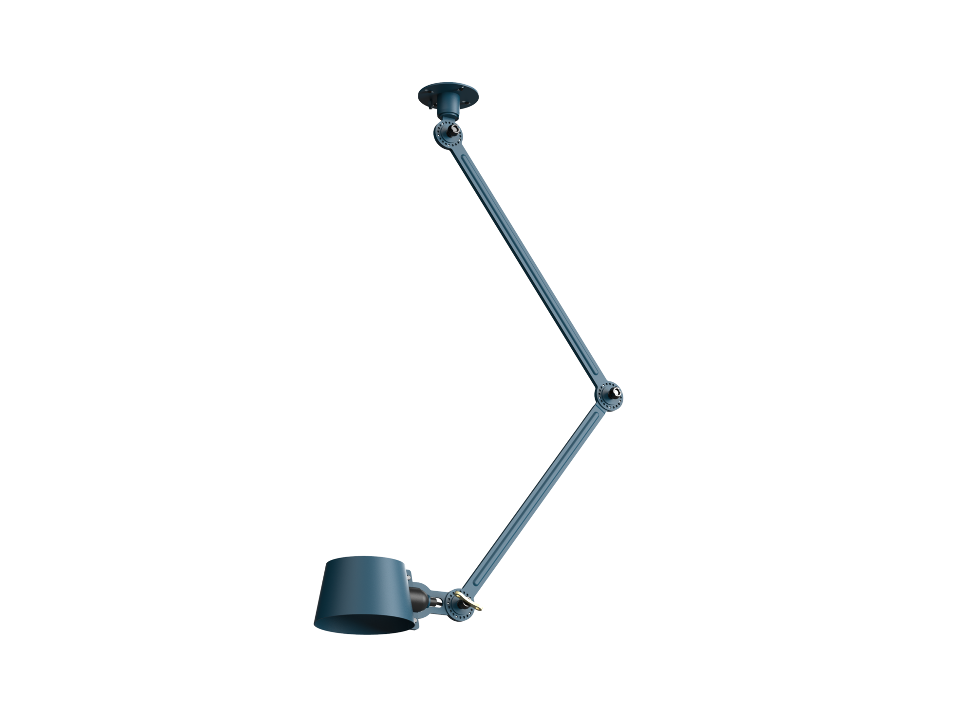 Plafondlamp Bolt 2 arms sidefit thunder blue