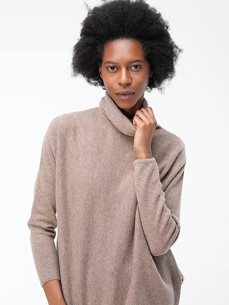 DAVIDA Kaschmirpullover  camel