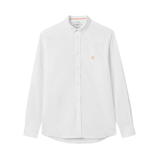Les Deux Oliver Oxford Skjorte, Hvid, XXL