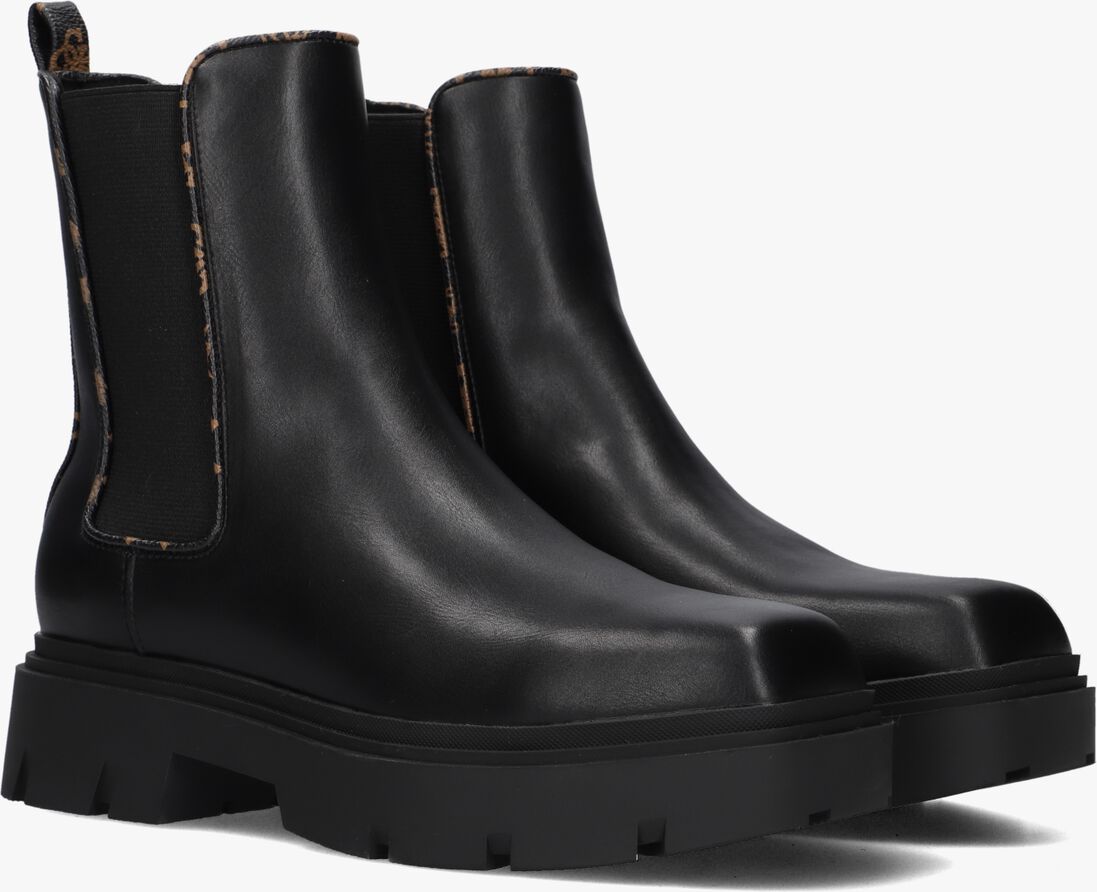 GUESS zwarte guess chelsea boots reyon