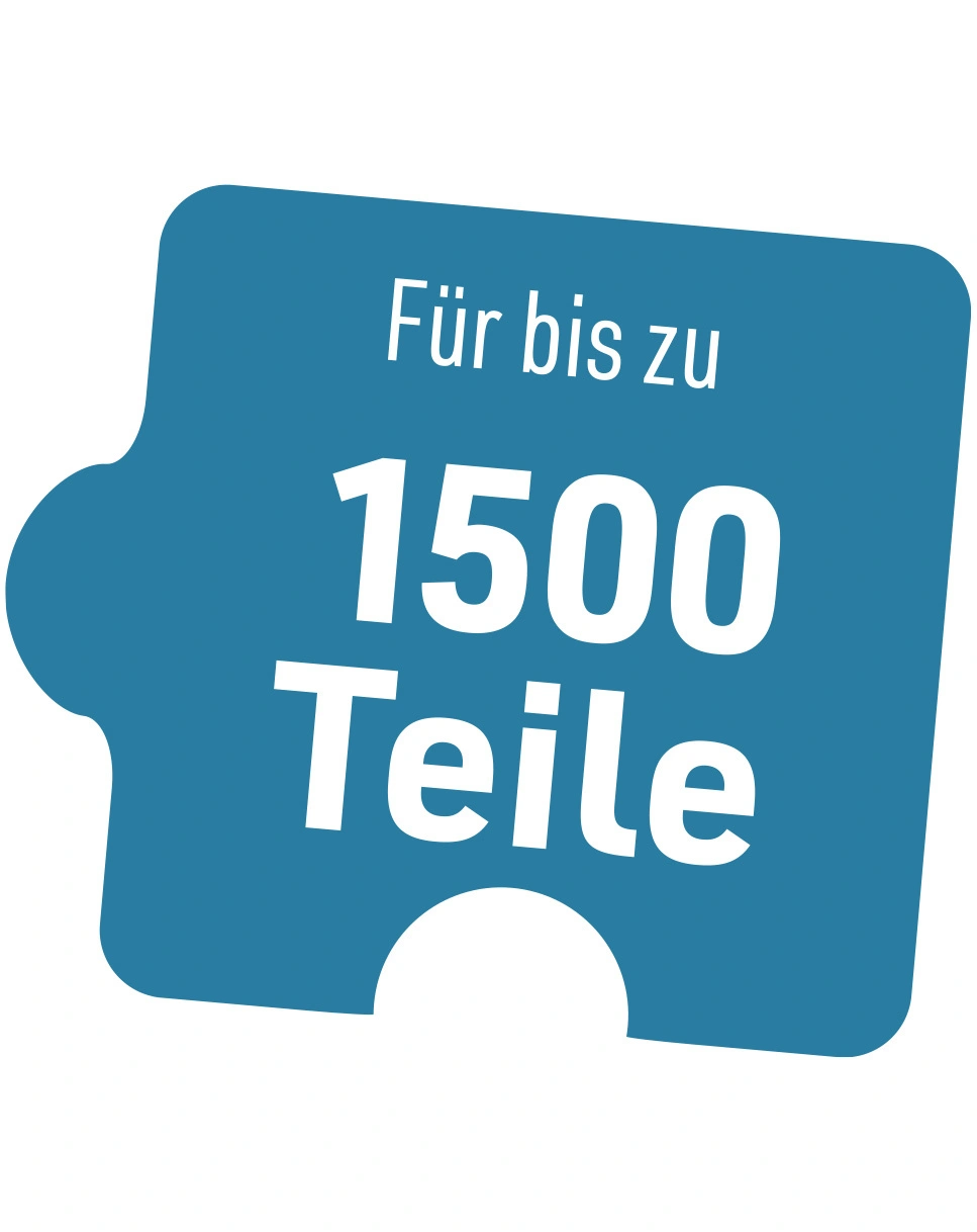 Puzzle-Tisch mit 4 Laden für Puzzles bis 1.500 Teilen