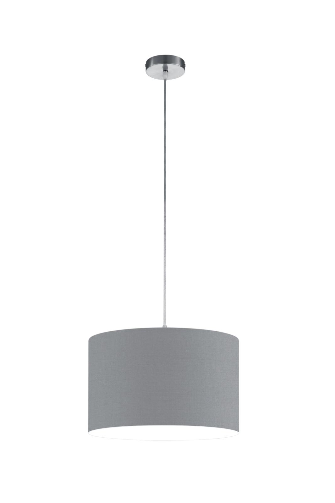 Pendelleuchte - grau - 150 cm hoch