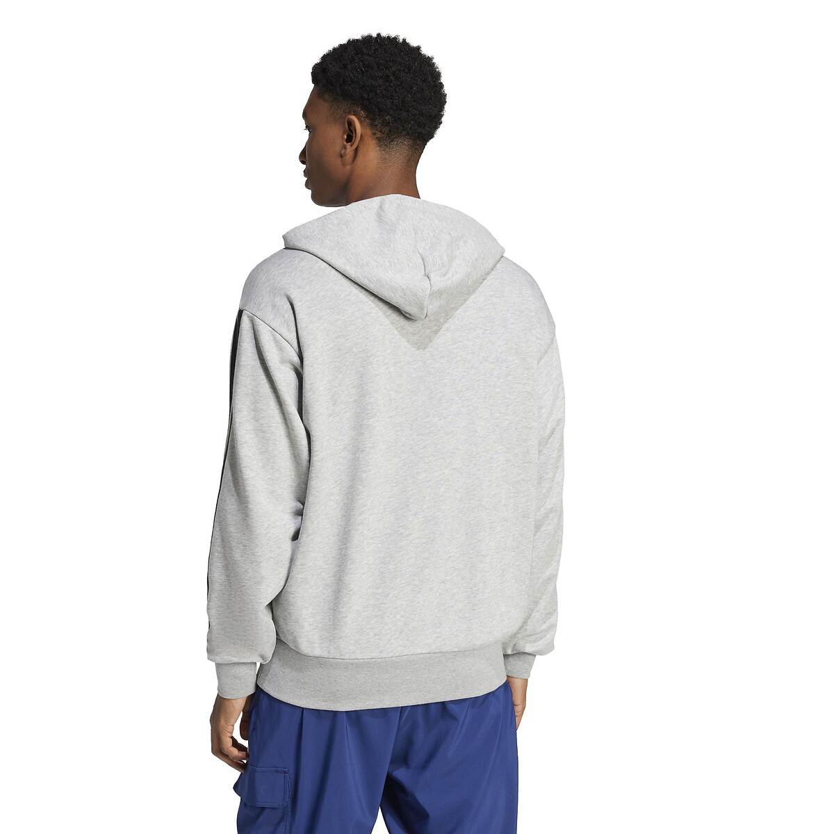 ADIDAS ROUPAS ESPORTIVAS<br>Moletom Essentiel 3 Listras