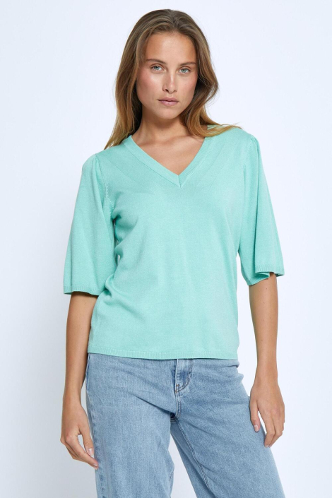 Peppercorn groene dames trui