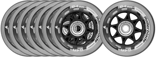 Rollerblade XT Inliner Hjul 8-Pak | SkatePro