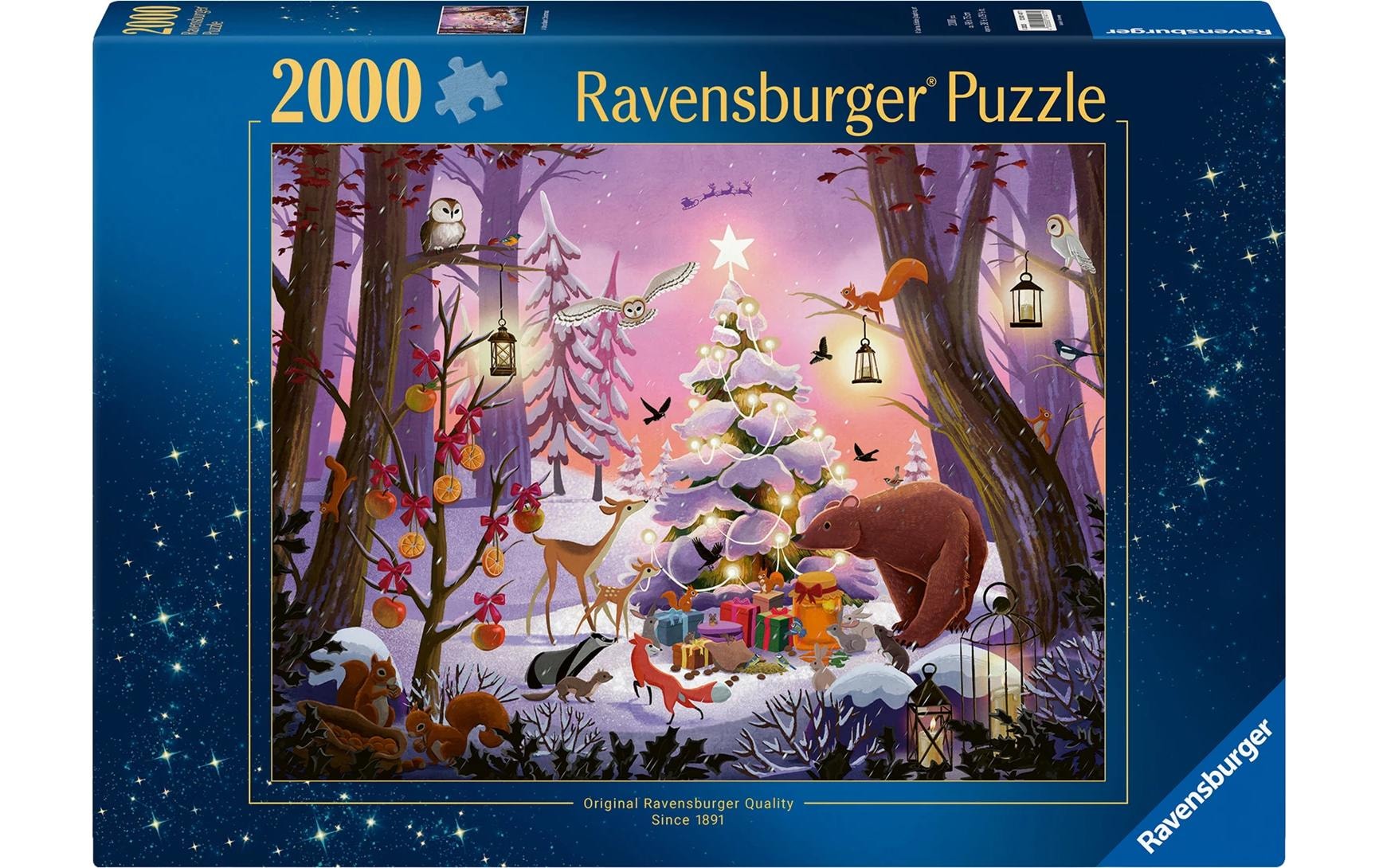 Ravensburger Puzzle »Noël dans la forêt 2000 Teile«