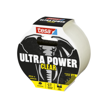 Tesa Ultra Power Extreme Repair ducttape transparant 48 mm x 20 m