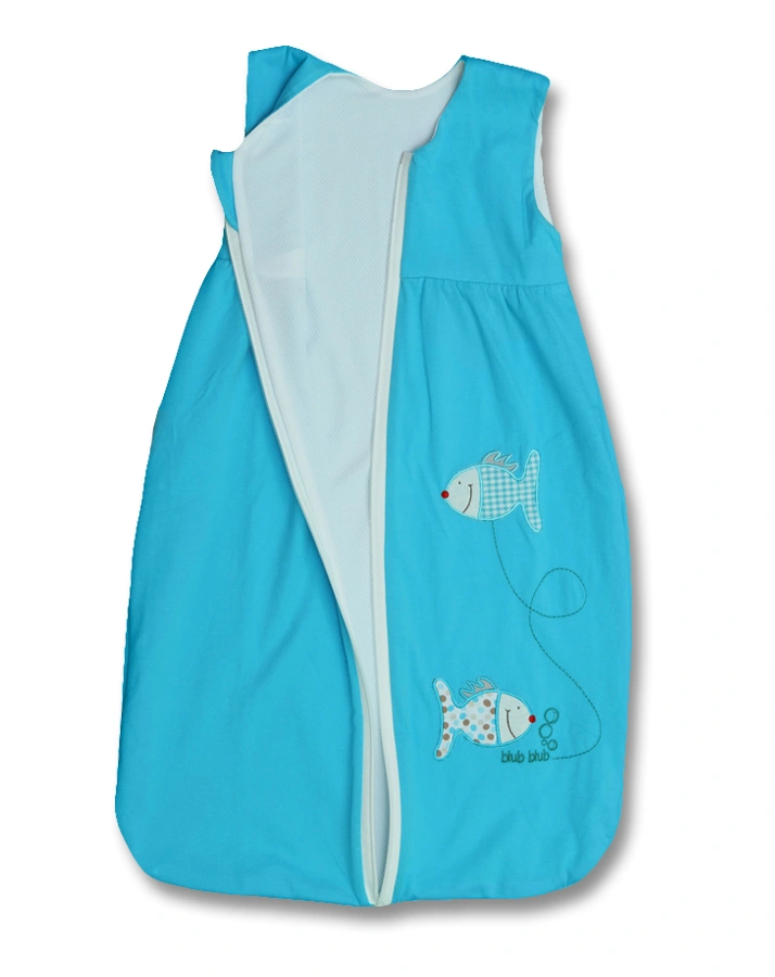 Jersey-Schlafsack ANNI COOL in aqua