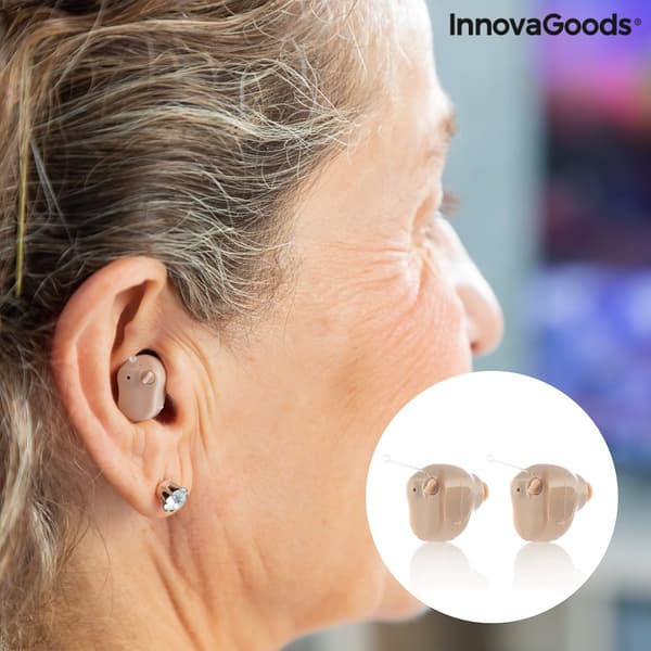 In-ear Lydforsterker med Tilbehør Hearzy InnovaGoods 2 enheter