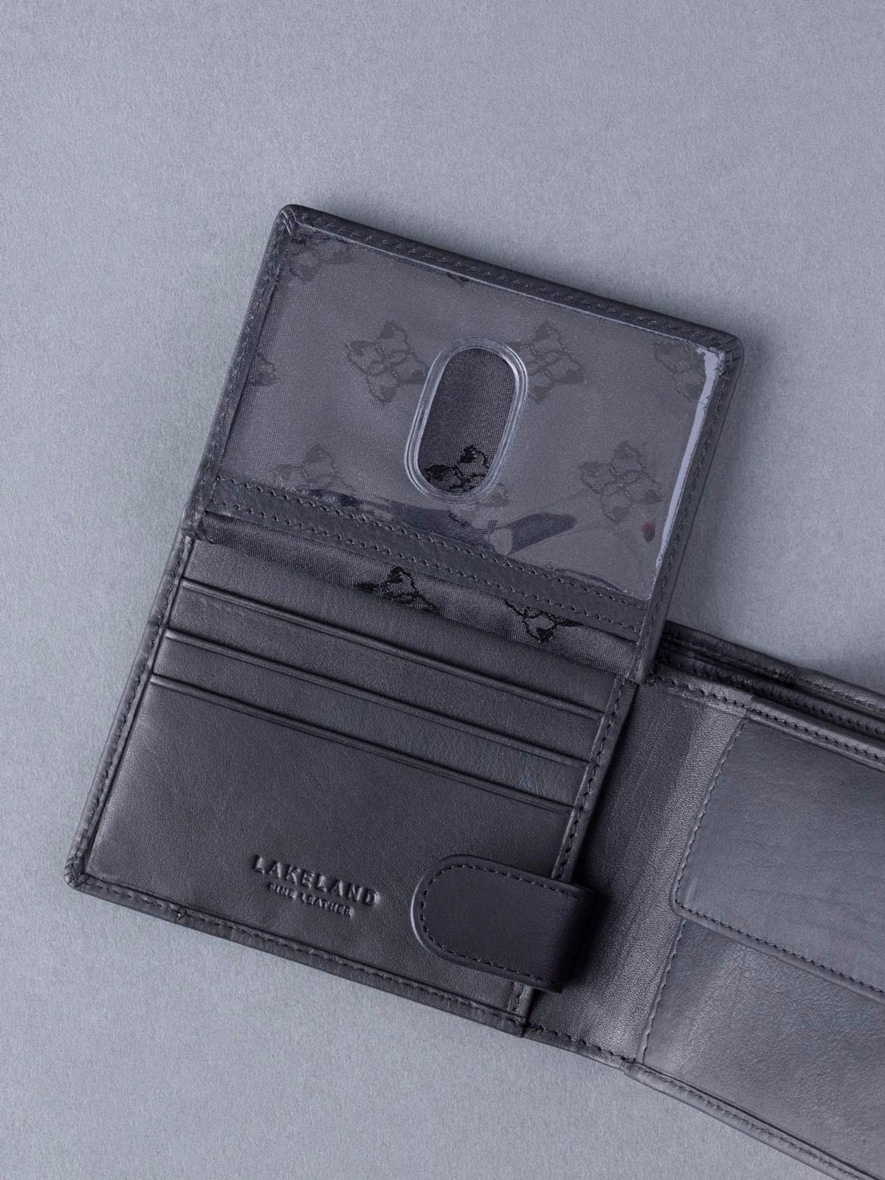 Lakeland Leather Stitch Bi-Fold Wallet