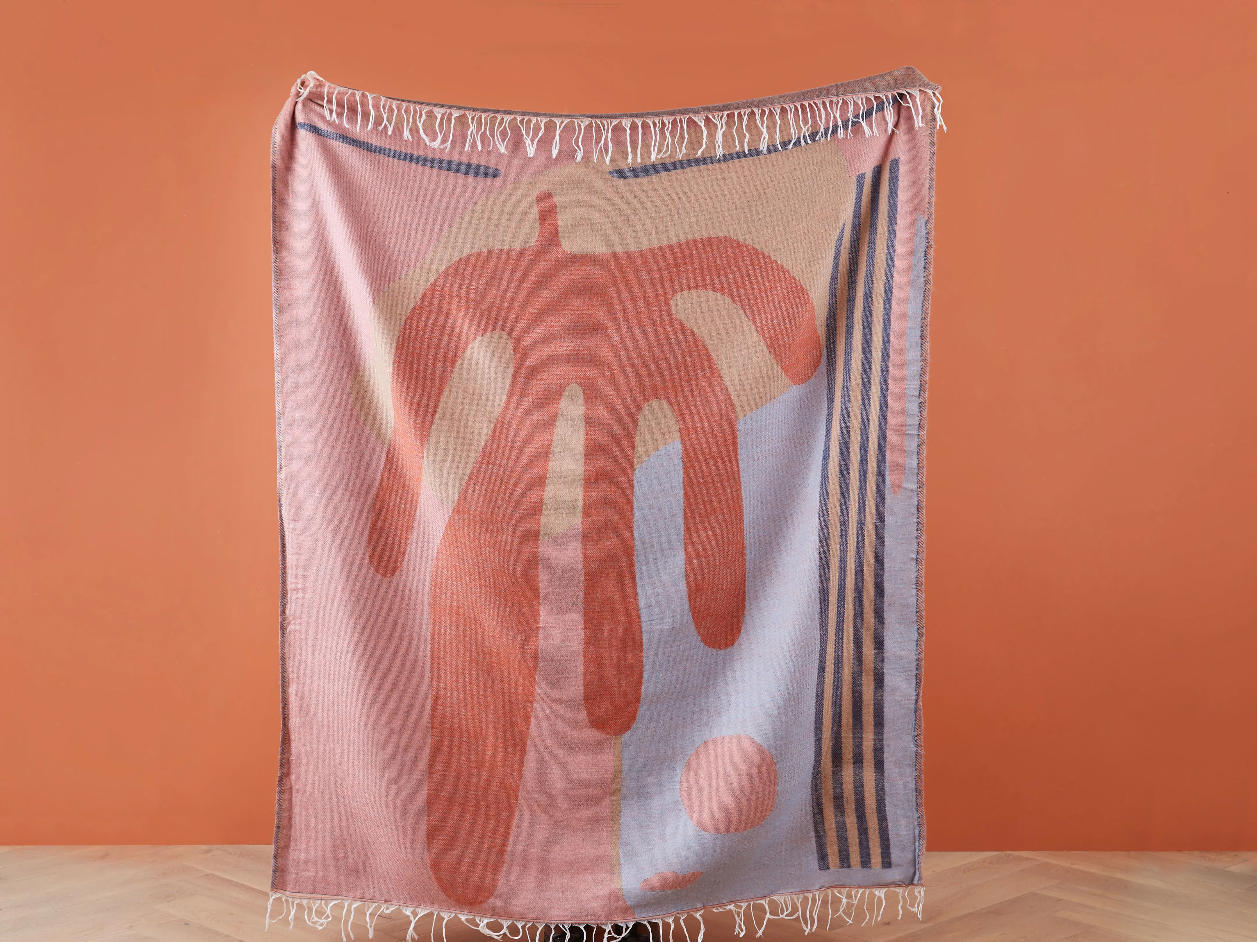 Plaid RESHA 130 x 170 cm Meerkleurig