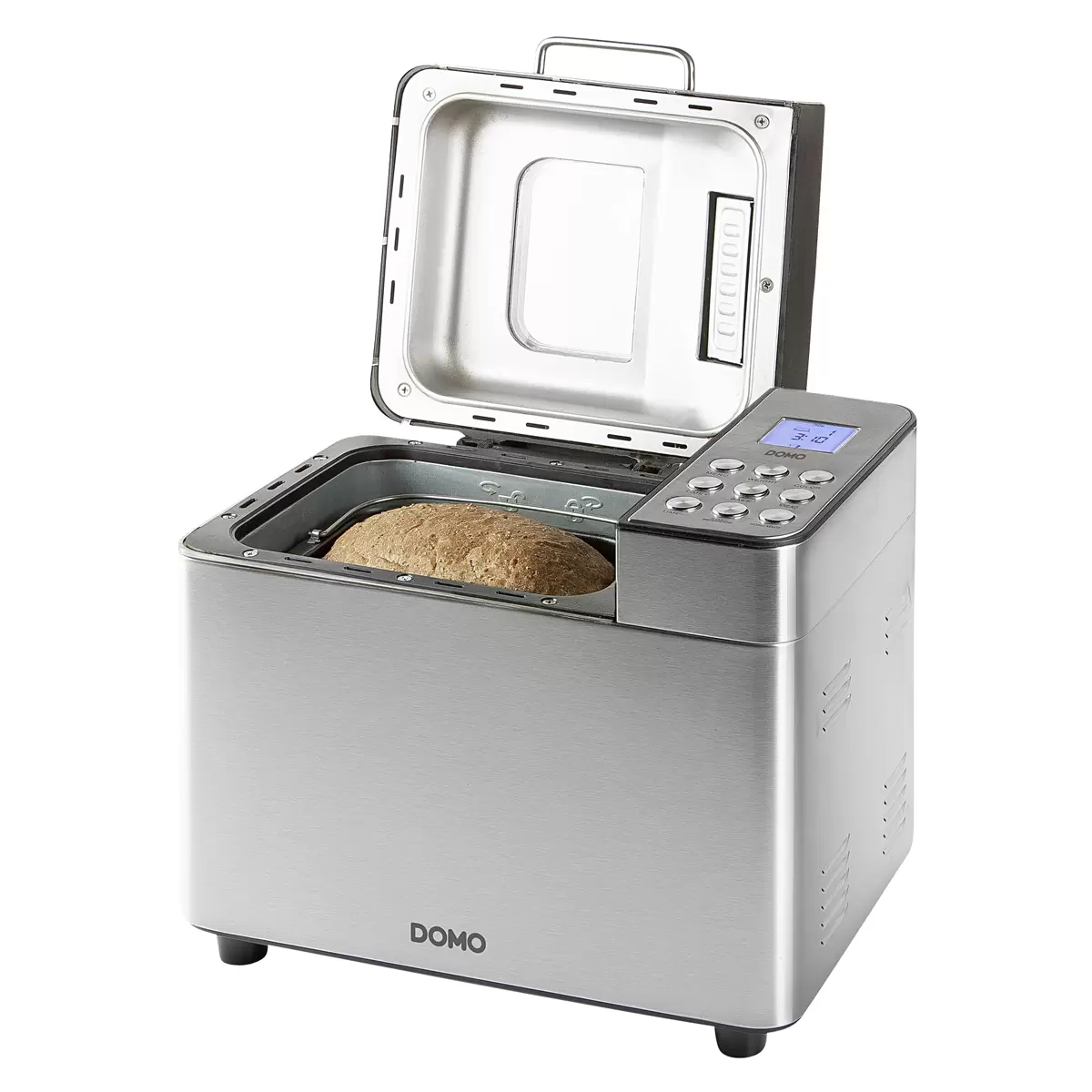 Brotbackautomat B3971 Domo Silber