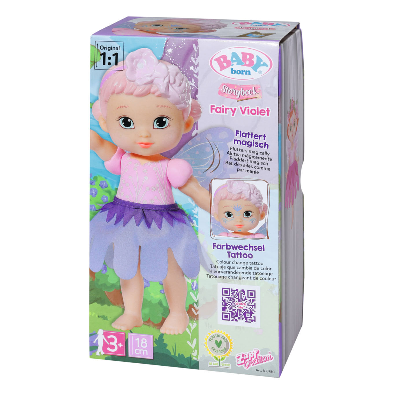BABY born Storybook Fairy Violet 18cm