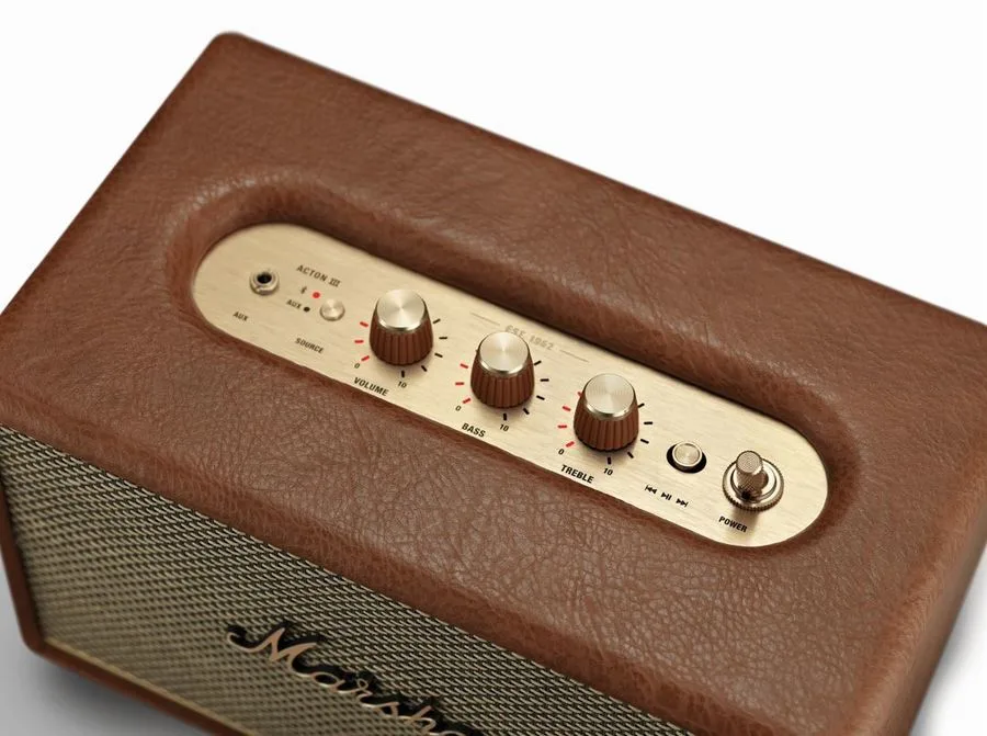 Marshall Acton 3 BT Marron Enceintes connectées