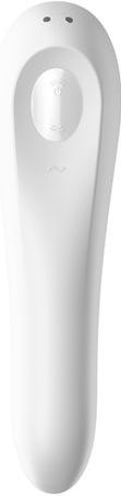 Satisfyer - Dual Pleasure Air Pulse Vibrator App Bestuurbaar Wit