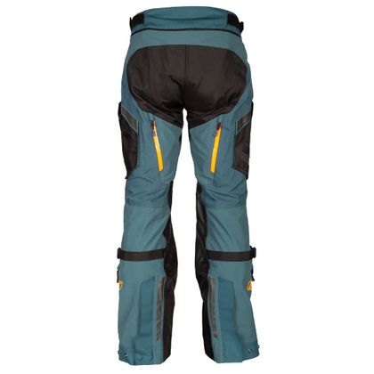 Pantalon KLIM BADLANDS PRO SHORT GORETEX - COURT - Noir / Orange