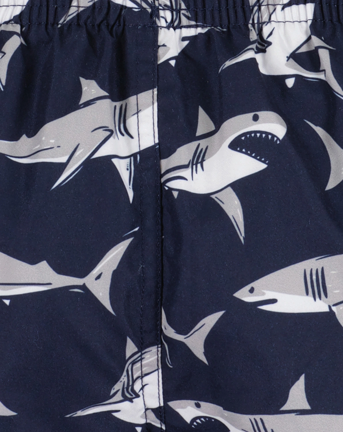 Bade-Bermudas SHARKS in blau