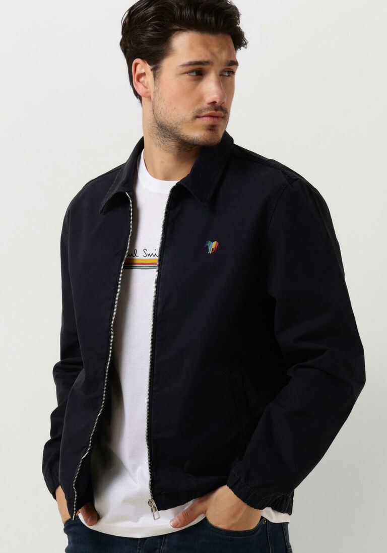 PS PAUL SMITH donkerblauwe ps paul smith jack mens unlined coach jacket