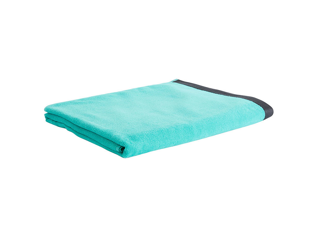TOALHA PRAIA AVELUDADA ACTUEL VERDE COLORAMA 360G 90X160CM