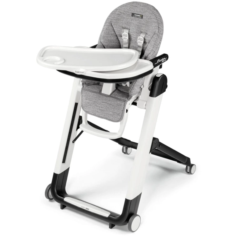 Peg Perego Hochstuhl Siesta Follow Me Noce Lederimitat