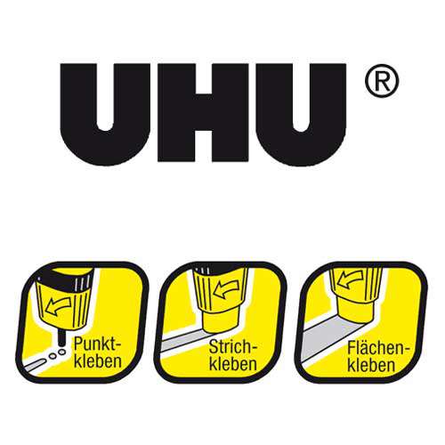 UHU® Leerflaschen in Paketen für Großverbraucher