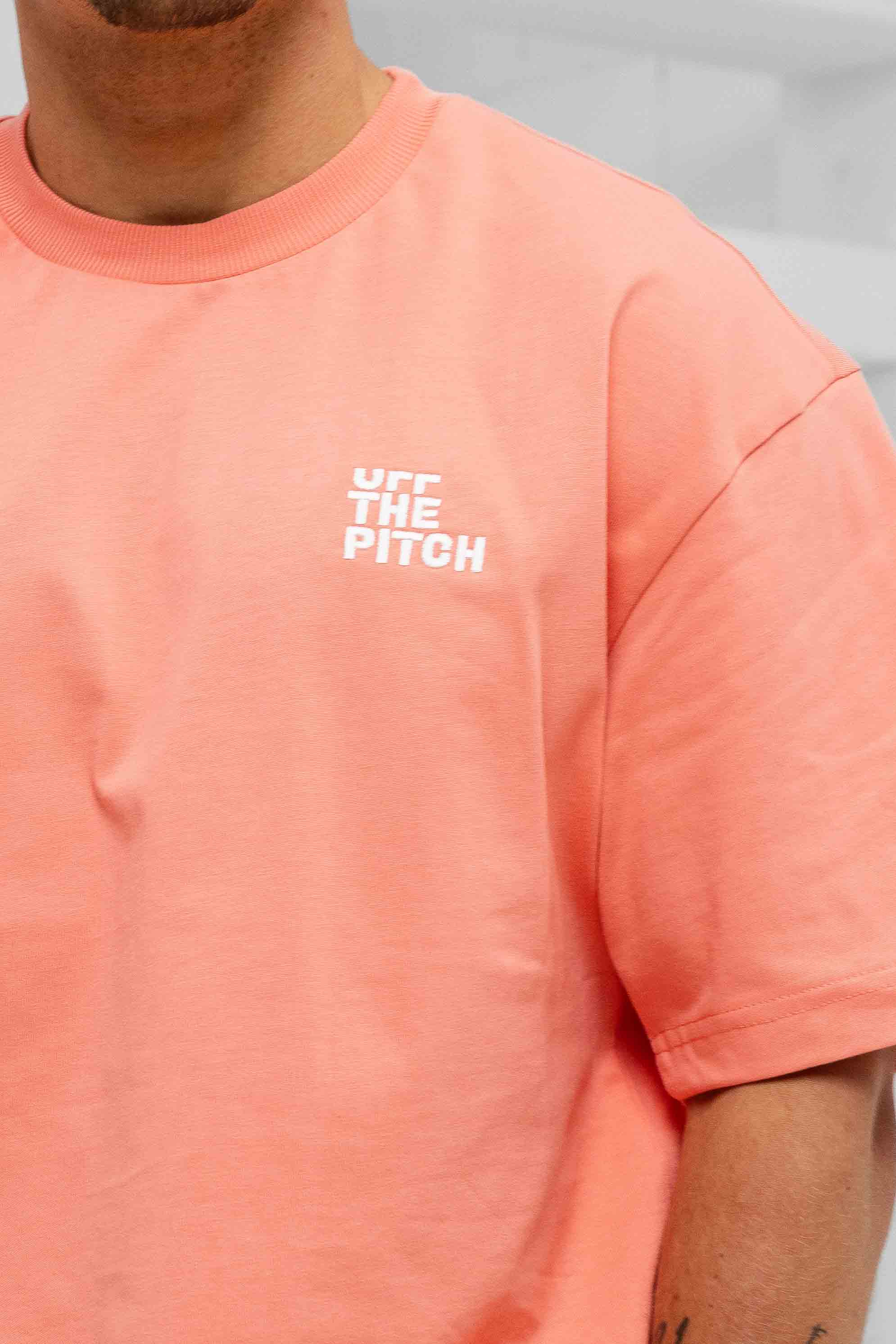 Off The Pitch Counter T-Shirt Heren Oranje