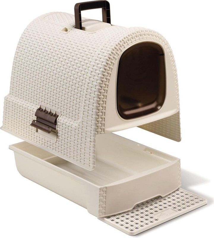 Curver Kattenbak - Wit - 51x38,5x39,5 cm