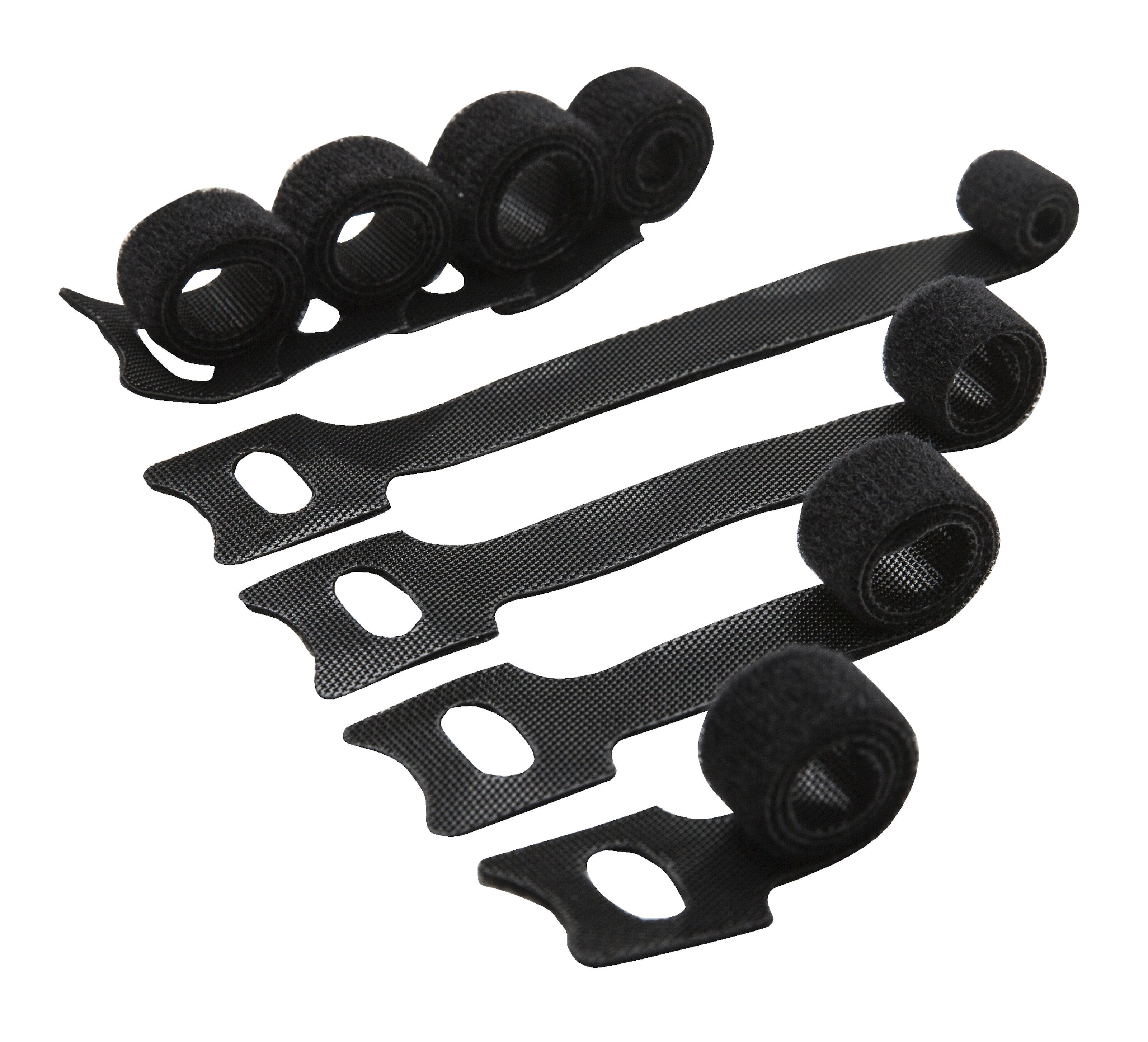 Luxorparts Kabelsamler 8-pk. Svart