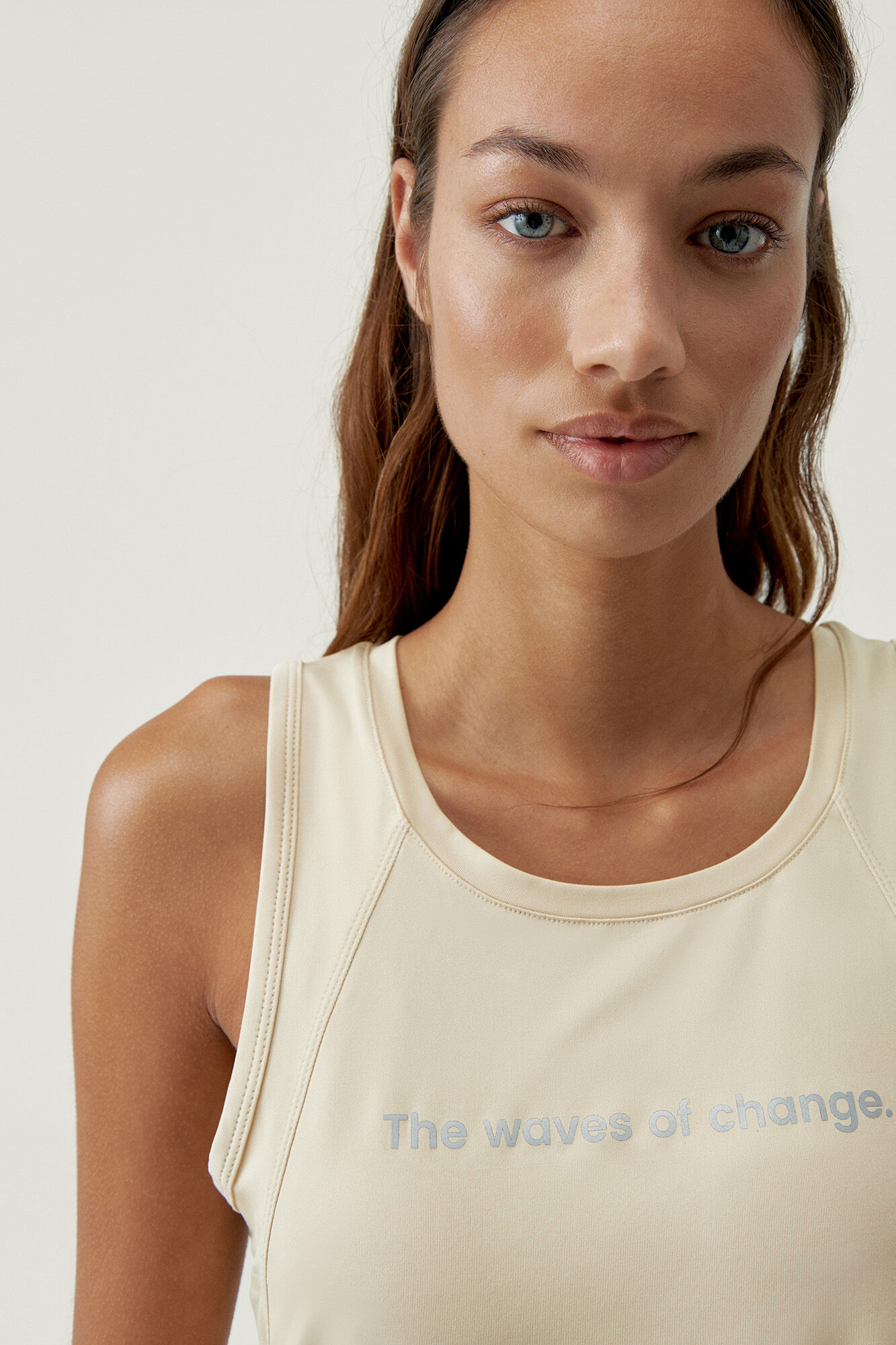 Camiseta Dai Leite de Aveia - bege