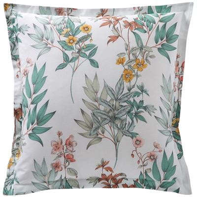 Linge de lit à fleurs et feuillages - BECQUET CRÉATION