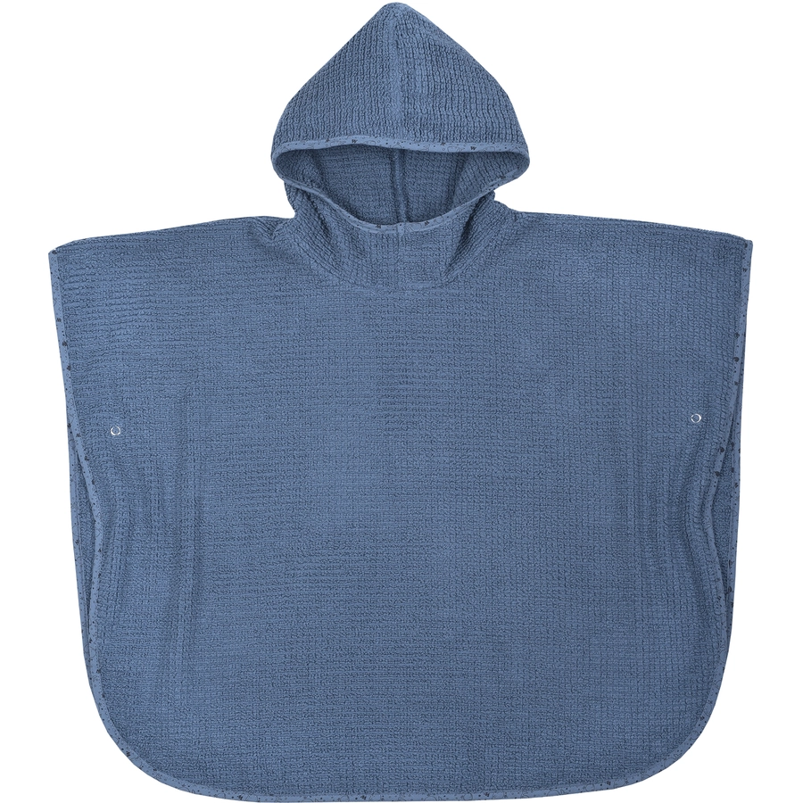 WÖRNER SÜDFROTTIER At home Badeponcho dunkelblau 60 x 75 cm