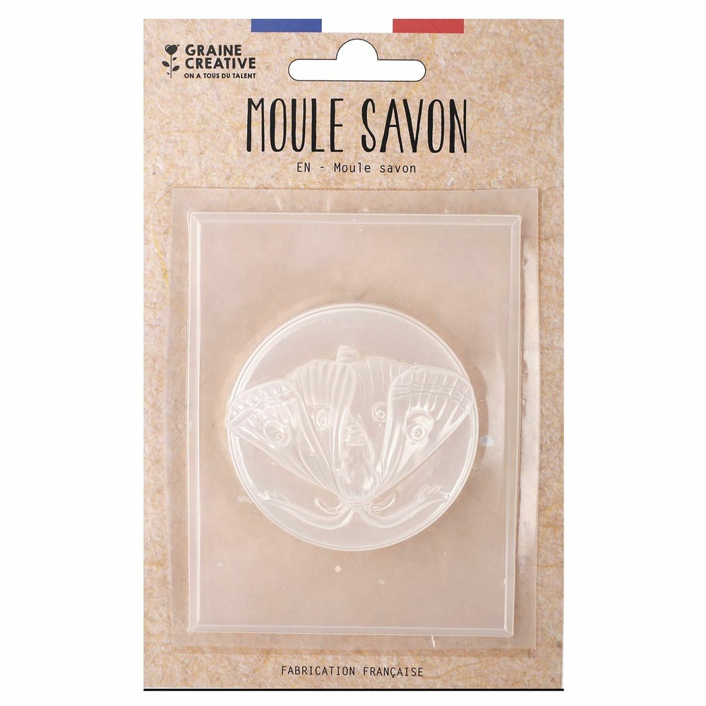 Mini moule à savon papillon de nuit