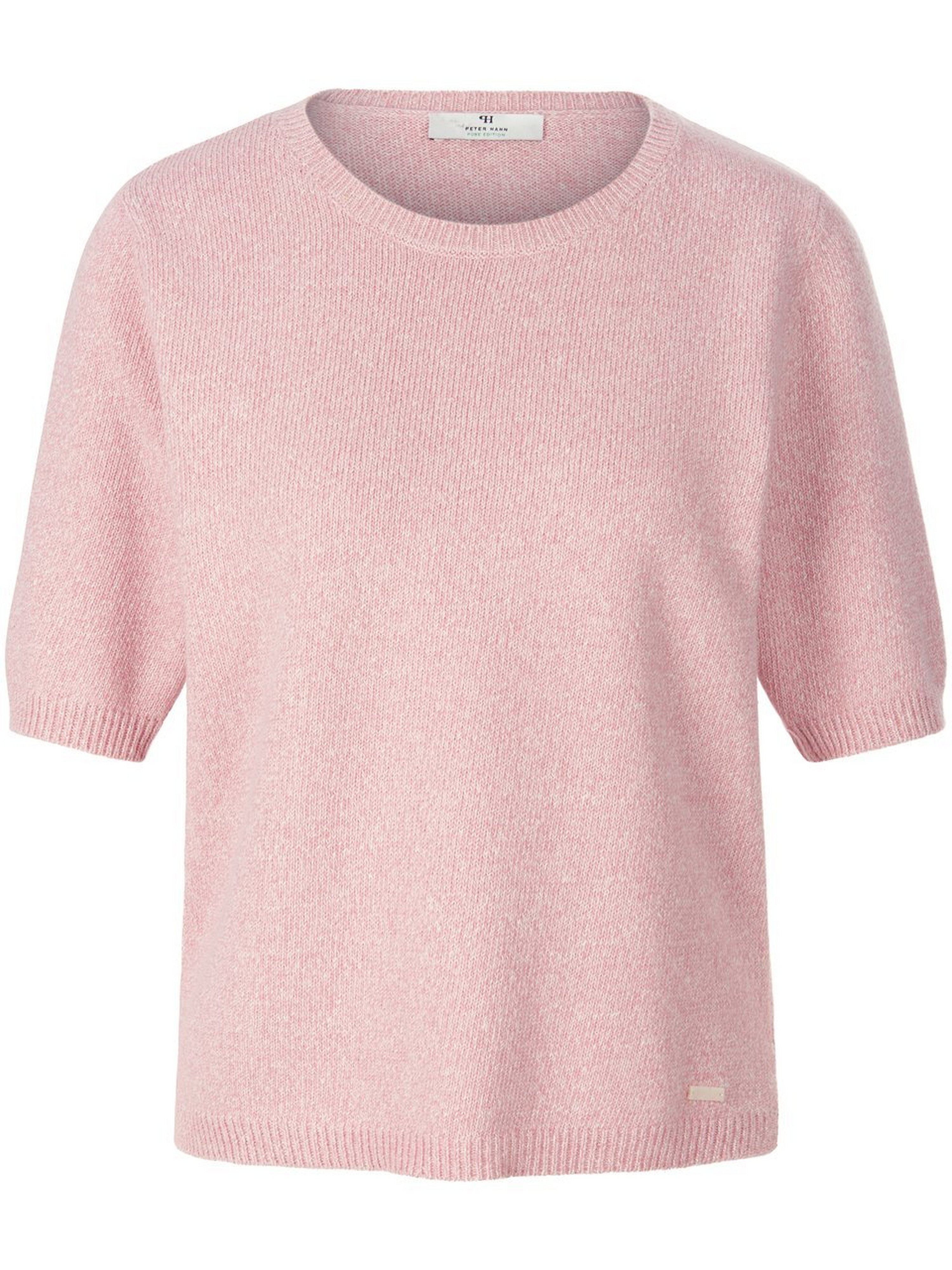 Rundhals-Pullover mit 1/2-Arm
