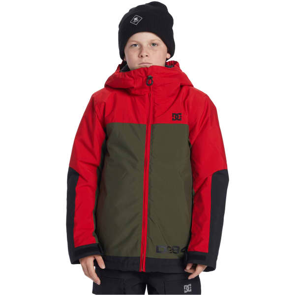 Veste de ski DC SHOES DEFIANT YOUTH JKT BARBADOS CHERRY