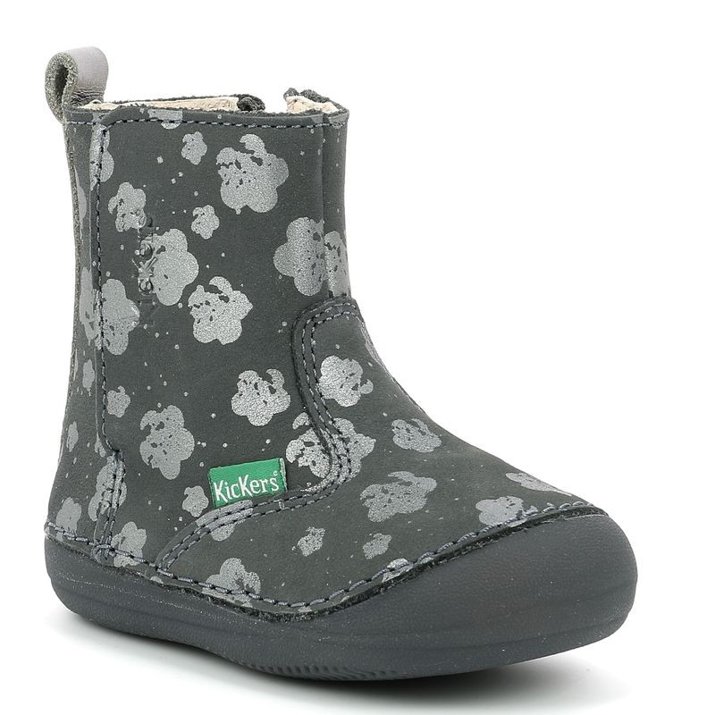 Kickers Kickers Socool Gris Flower