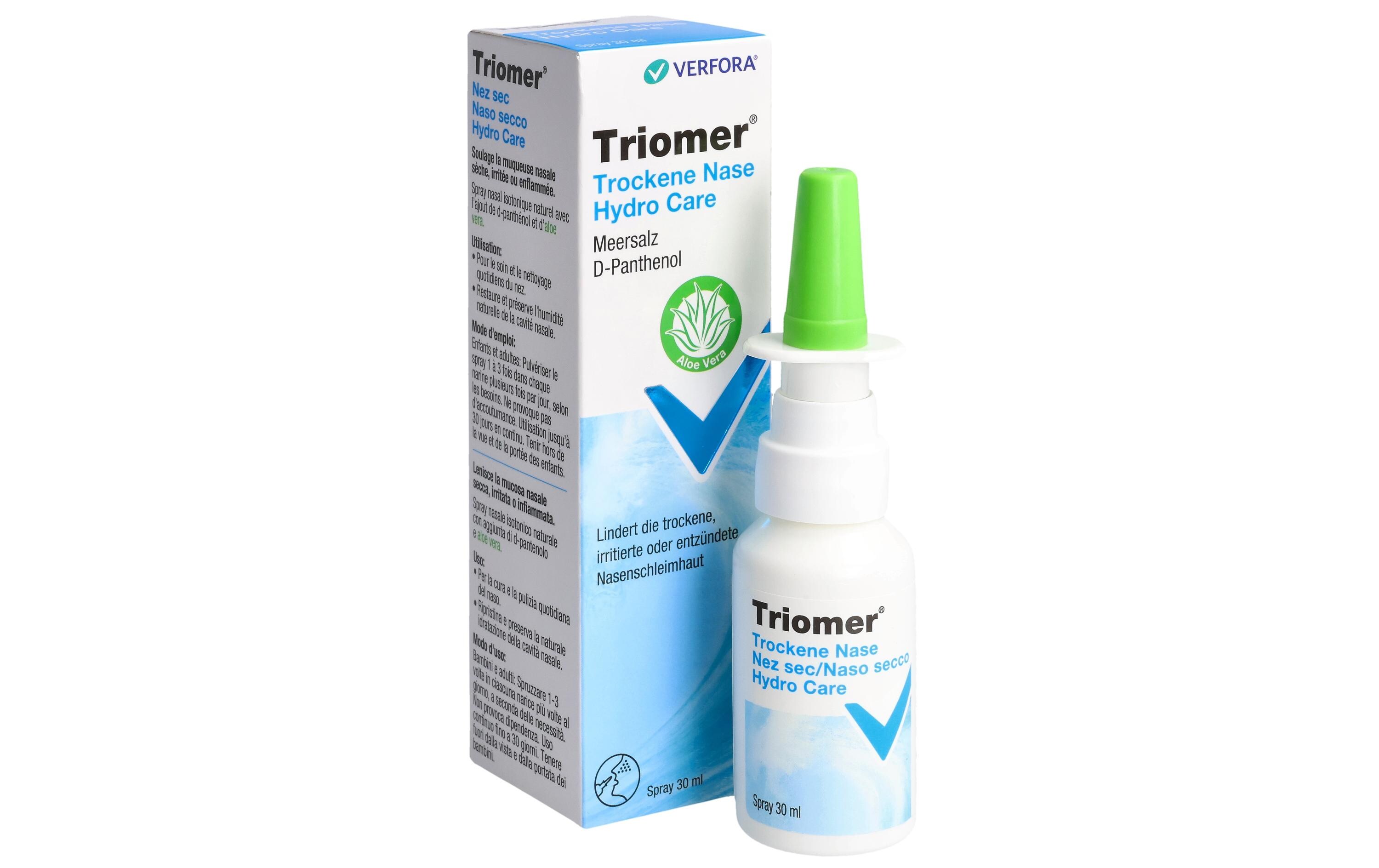 Hydro Care Trockene Nase Spray 30 mlRhinologikum zur Befeuchtung der Nase