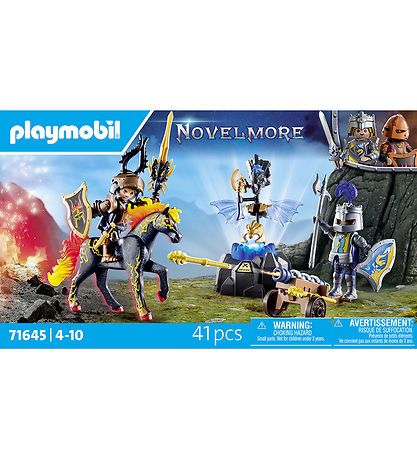 Playmobil Novelmore - Bevogtning Af Rustningen - 71645 - 41 Dele