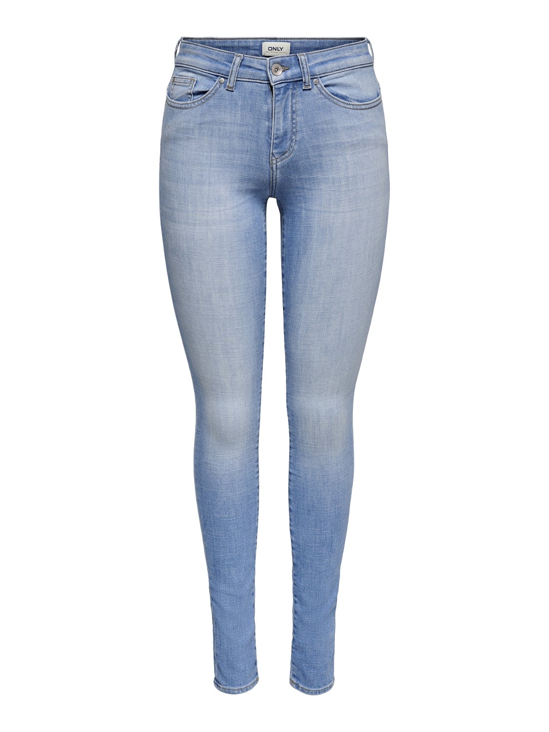 ONLANNE Mittlere Taille Skinny Fit Jeans Light Blue Denim