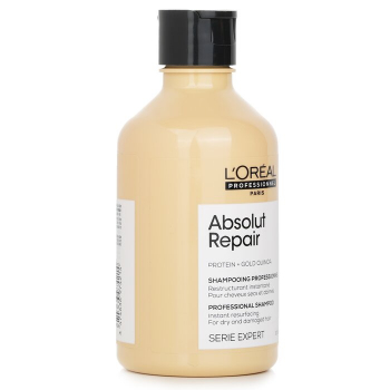 L'oreal Professionnel Serie Expert - Absolut Repair Protein   Gold Quinoa Instant Resurfacing Shampoo 300ml/10.1oz