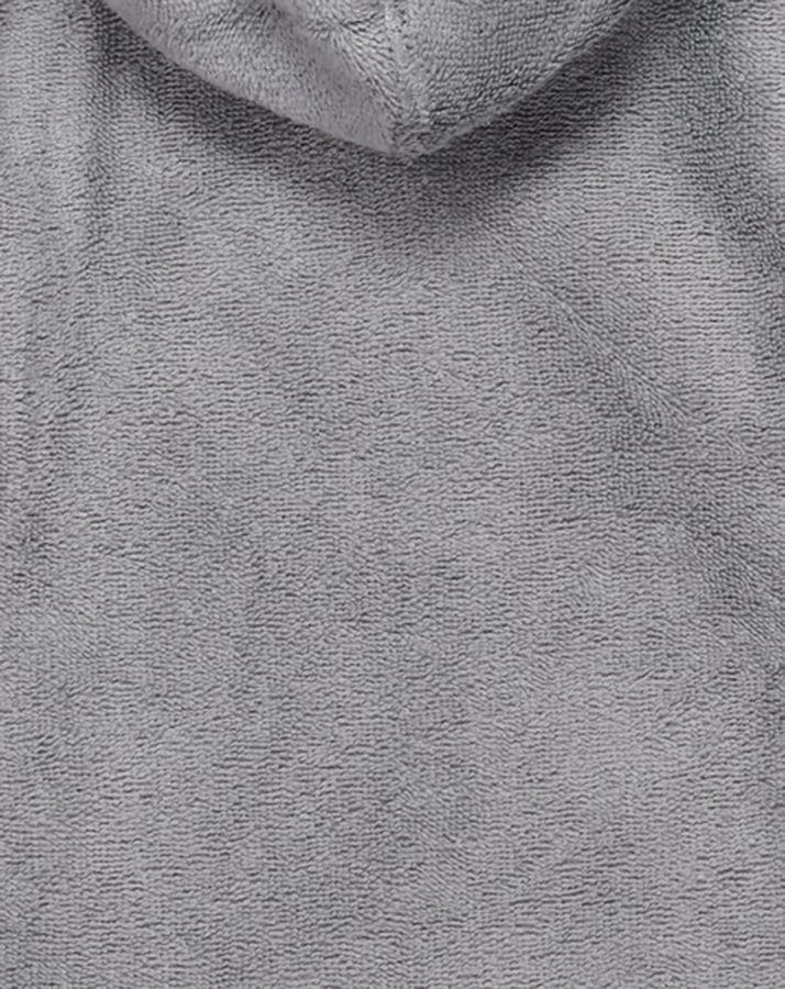Wickelbademantel DIJON ORG in steel grey