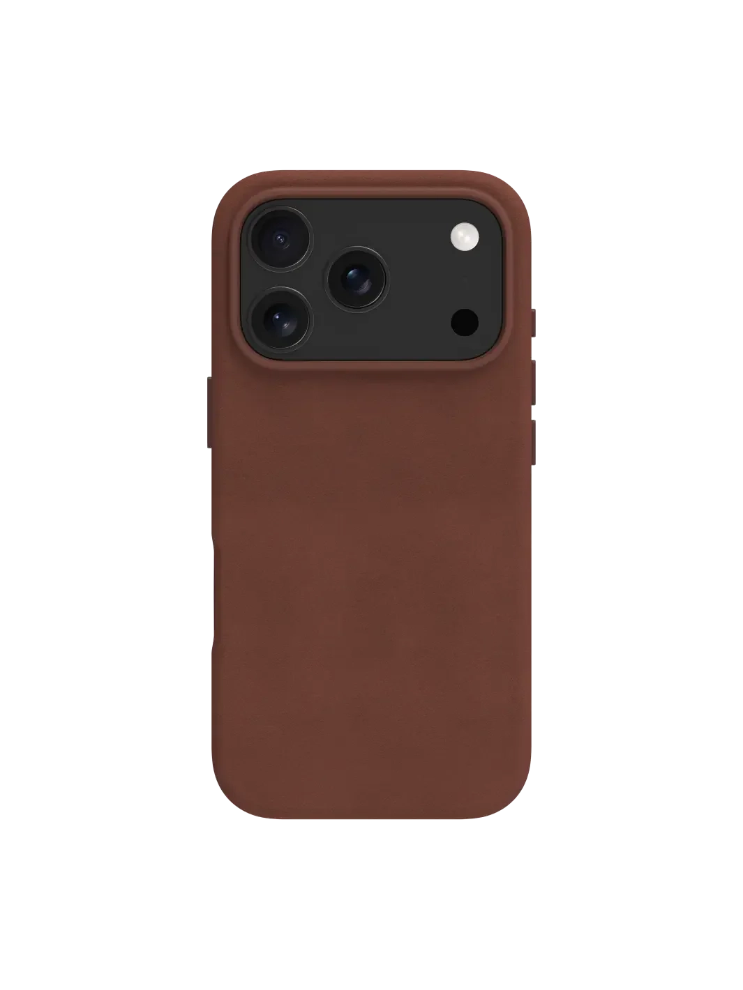 iPhone 17 Pro MagSafe Echtleder Hardcase Hülle Roskilde Recycled (RO63GT006637) - Dark Tan