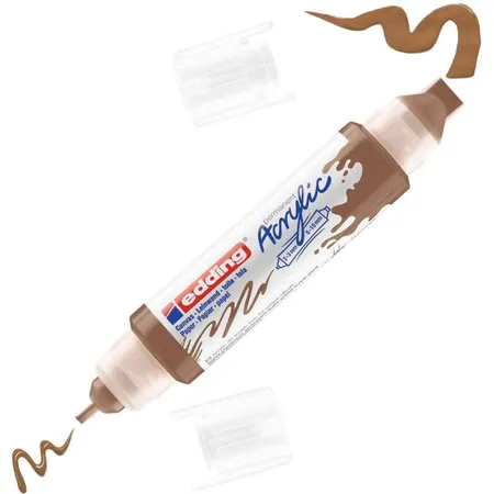 edding 5400 Acryl 3D Double Liner haselnuss