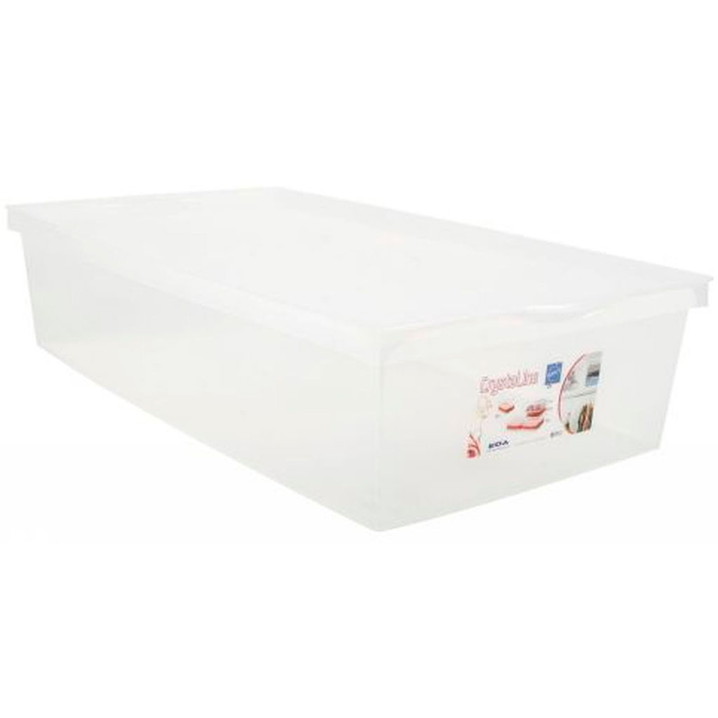 Boite de rangement transparente 18L