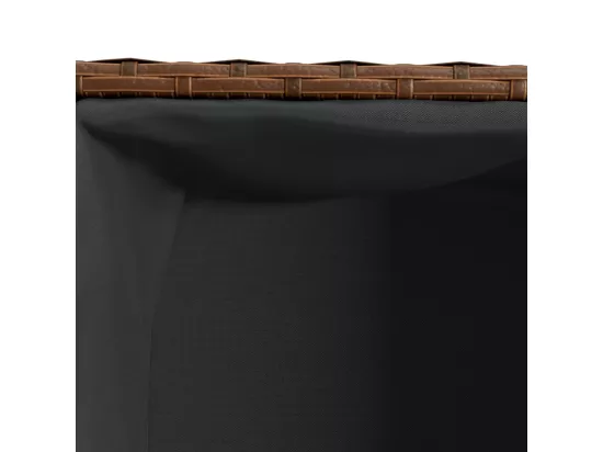 Jardinière bac lit surélevé résine marron 72 x 30 x 32 cm 02_0038081