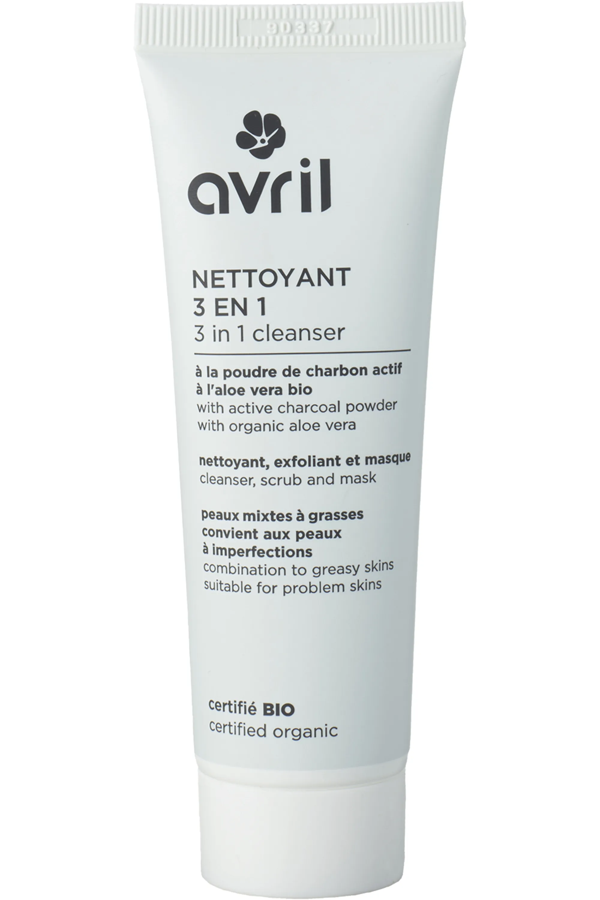 Avril Nettoyant visage 3 en 1 bio-50 ml