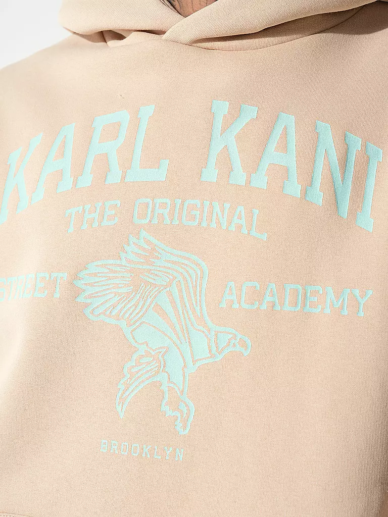 KARL KANI Kapuzensweater - Hoodie beige
