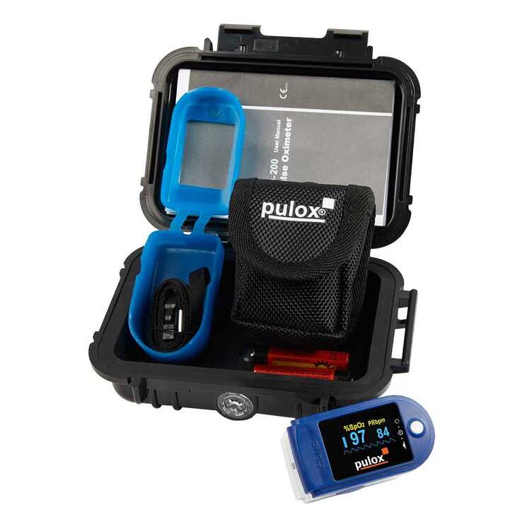 Pulox PO-200 Pulsoximeter blau, 1 St