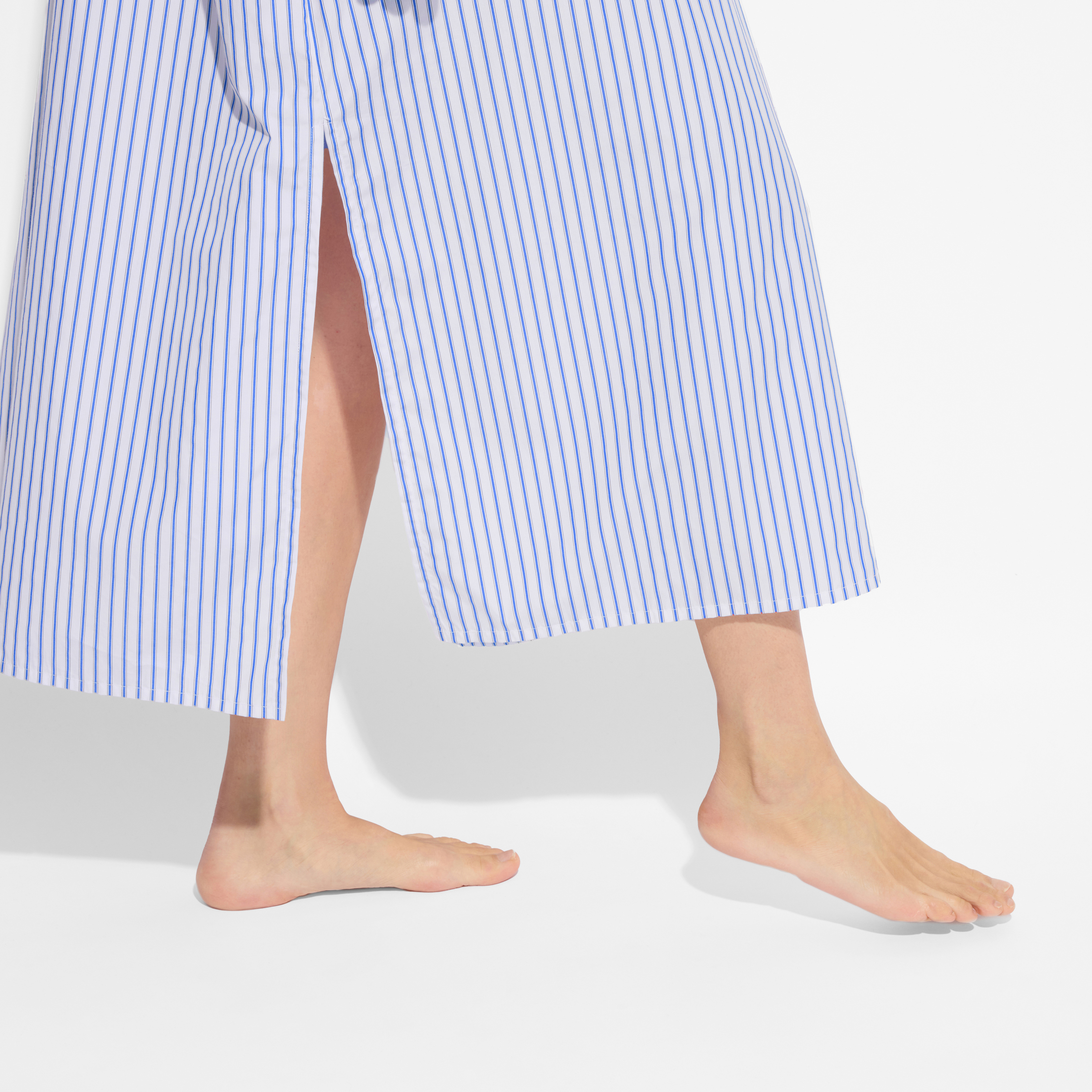 Caftan en Coton Femme Unie - Vilebrequin x Ines de la Fressange
